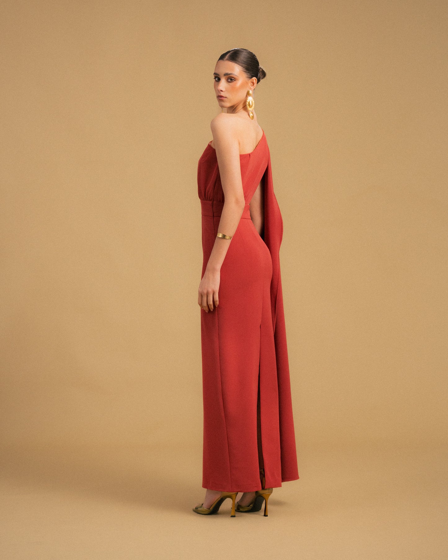VESTIDO ECHARPE ABERTURA