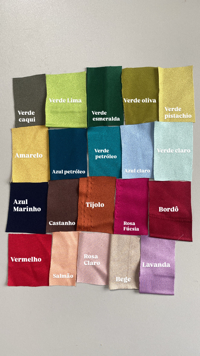VESTIDO FLOR GOLA VIÉS ACETINADO