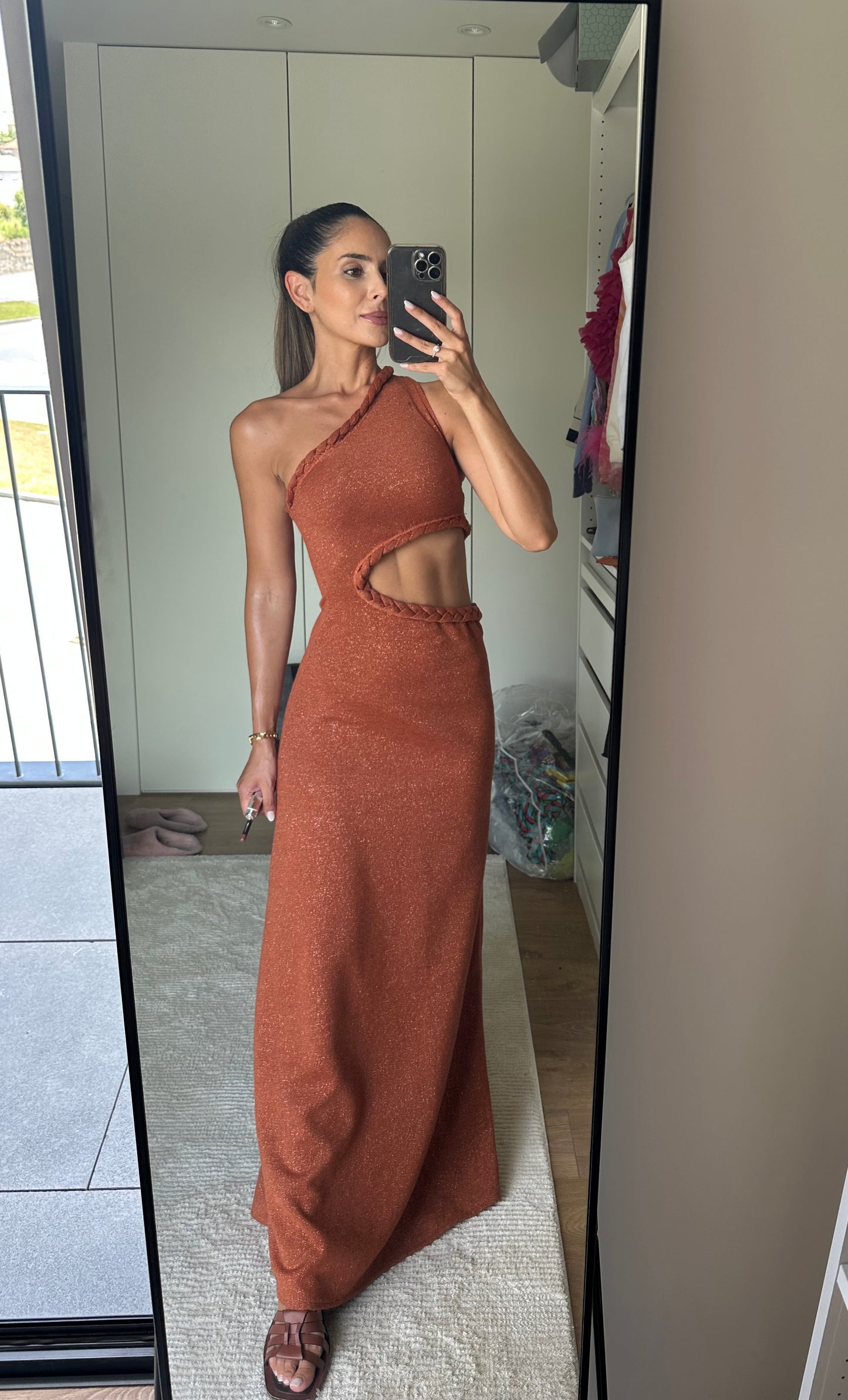 VESTIDO MALHA TRANÇAS