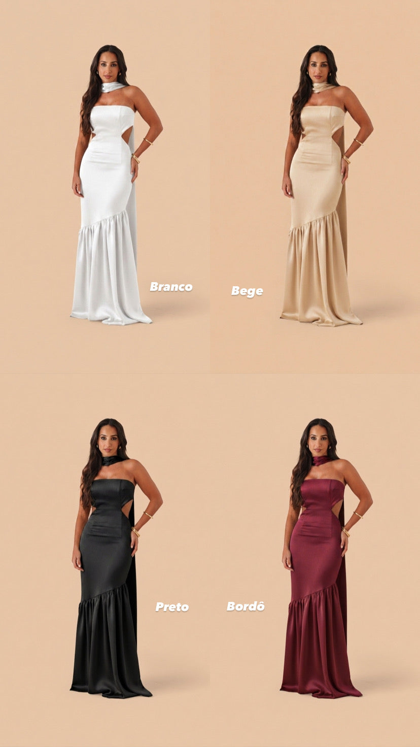 VESTIDO AMÉLIA ACETINADO